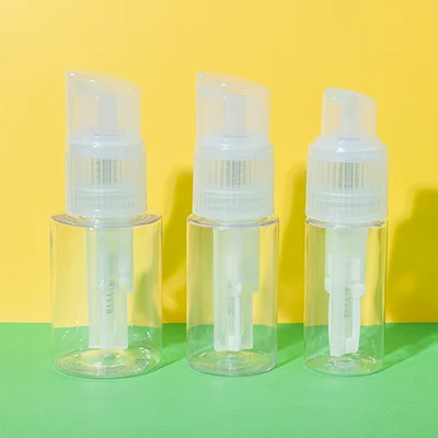 pet plastic powder spray bottle 60ml 80ml 120ml - 4