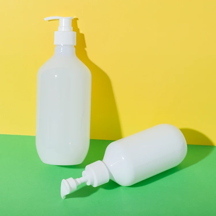 pet plastic white boston round bottles 300ml 500ml - 3