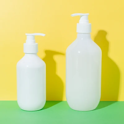 pet plastic white boston round bottles 300ml 500ml - 5