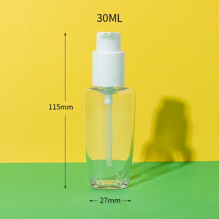 petg hair oil clear bottle 30ml - 1