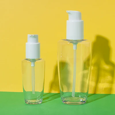 petg hair oil clear bottle 30ml 100ml - 3