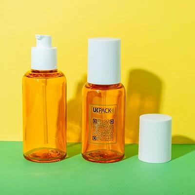 petg hair oil orange bottle 80ml 100ml - 4