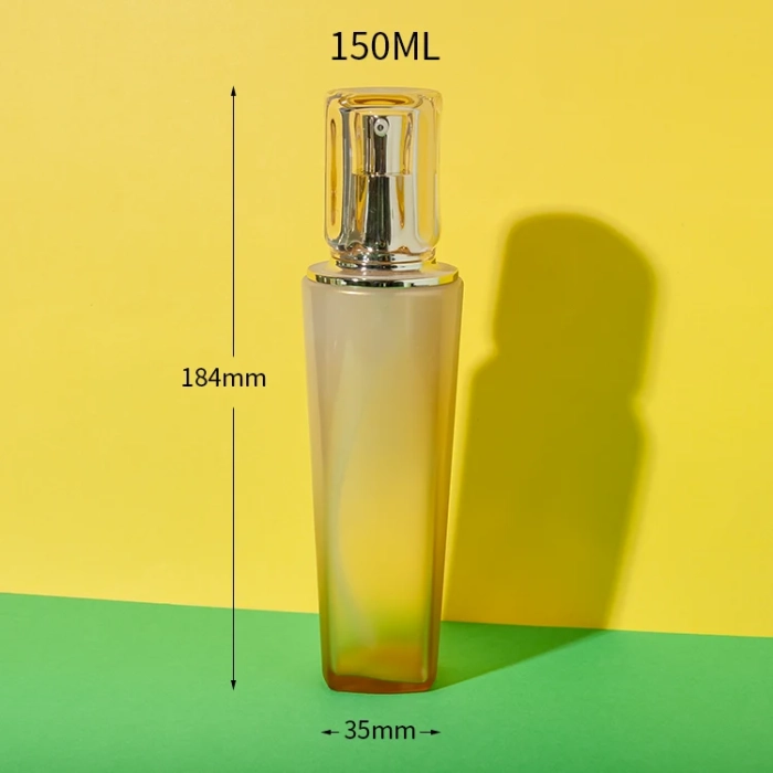 petg hair oil yellow bottle 150ml - 2