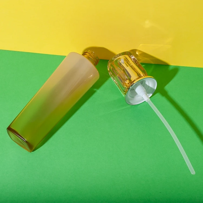 petg hair oil yellow bottle 150ml - 4