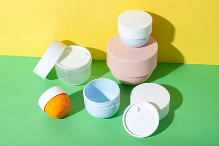 plastic jars for hair care products - 1