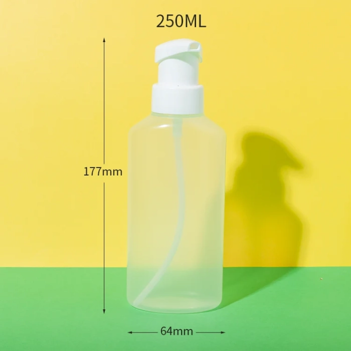 pp 250ml squeeze foam bottle for hair dye - 2