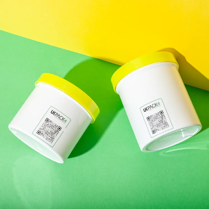 PP 400ml 450ml body butter jar - 3