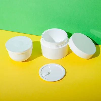 pp plastic refillable cosmetic cream jar 50g 100g 200g - UKC0913