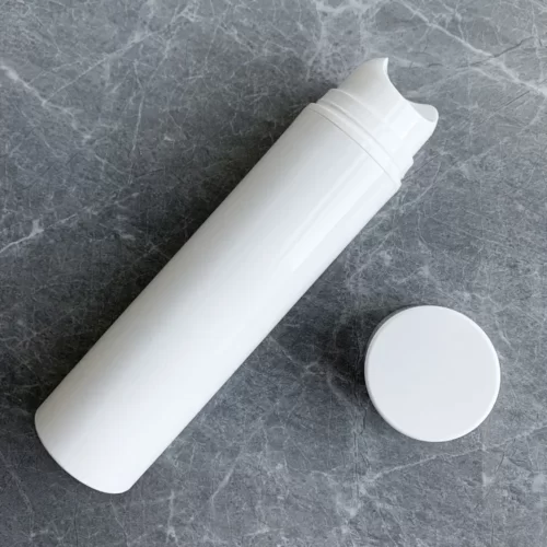 pp plastic white 200ml airless pump bottle - UKA62