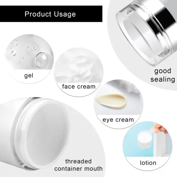 product usage of airless pump jar - UKC42