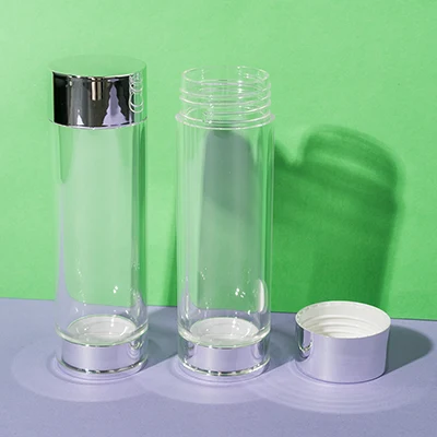 ps clear cylindrical supplement bottle 50ml - 6