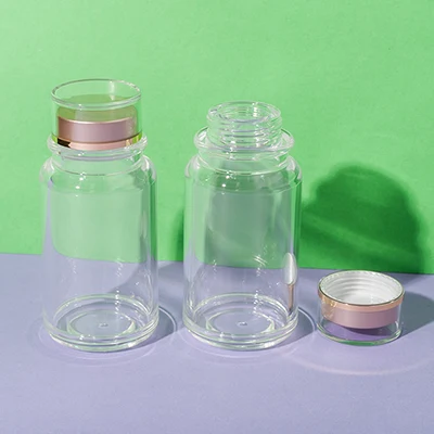 ps plastic clear pill bottle 70ml - 6