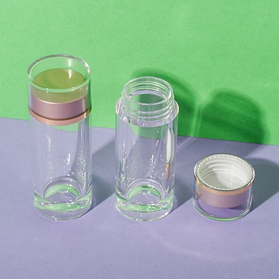 ps plastic clear supplement bottle 12ml - 6