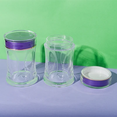 ps plastic clear supplement bottle 150ml - 6