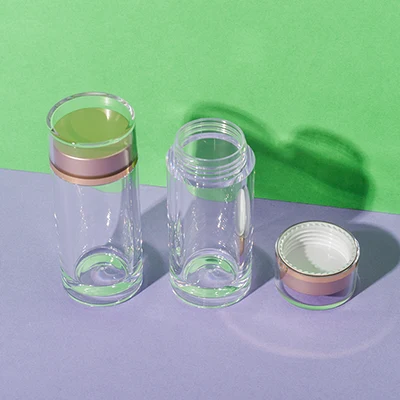 ps plastic clear supplement bottle 20ml - 6