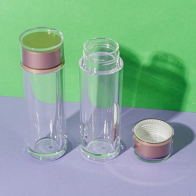 ps plastic clear supplement bottle 30ml - 6