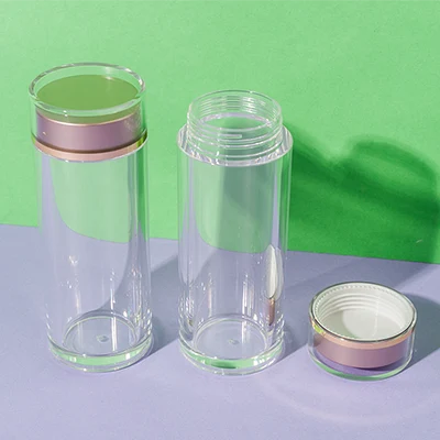 ps plastic clear supplement bottle 50ml - 6