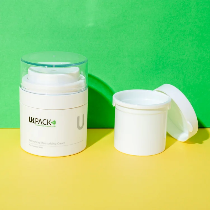 refillable airless cosmetic jar - 4