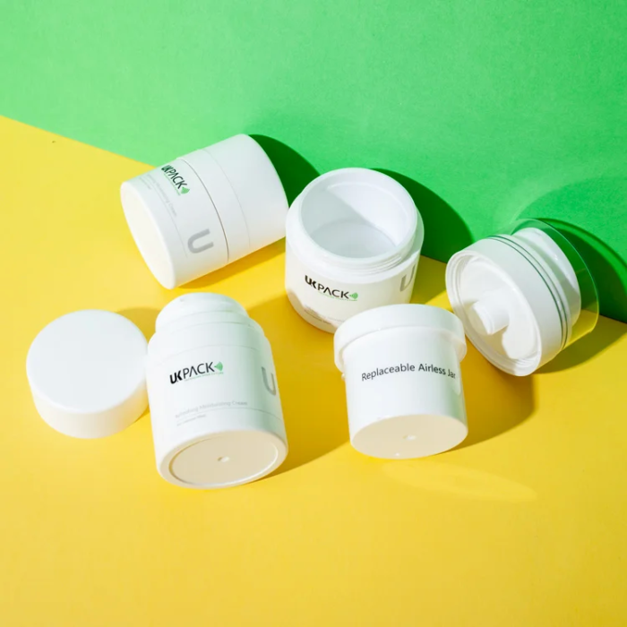 refillable airless pump jar 15g 30g 50g - 1