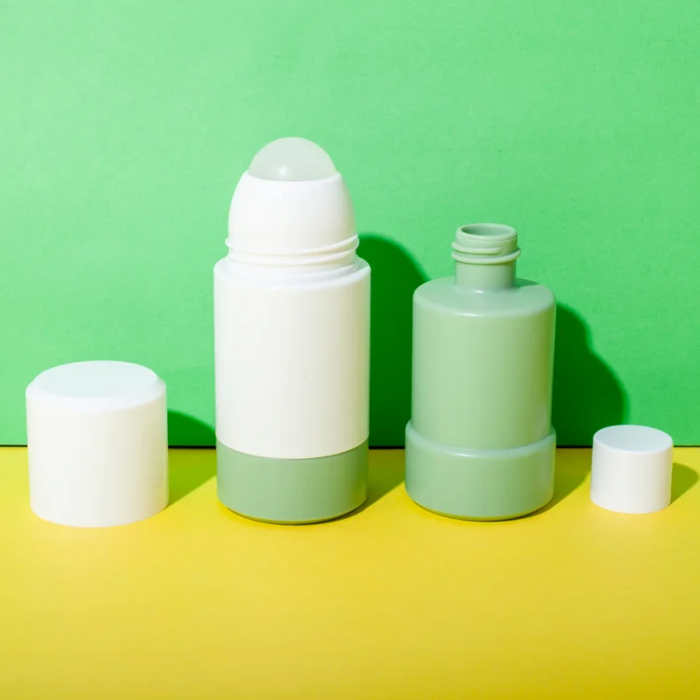 refillable roll on deodorant bottles 75g - UKDS08