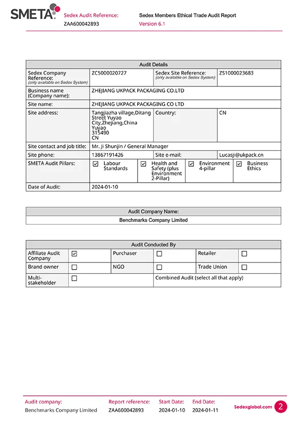 sedex report - 1