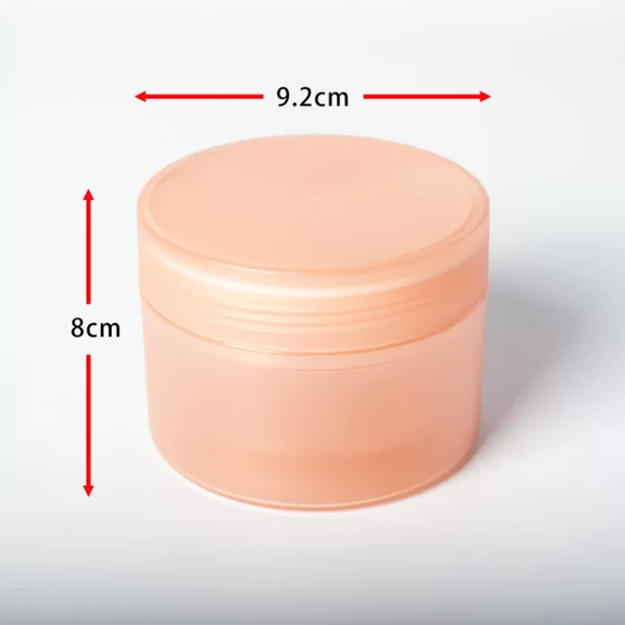 size of china 8 oz cosmetic jars - item UKC15