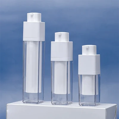 square cosmetic bottles