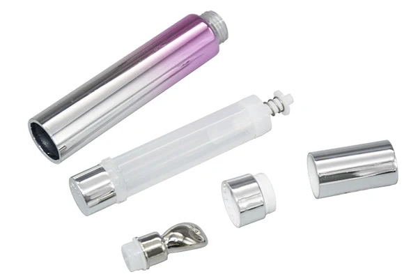 structure of airless eye cream bottle