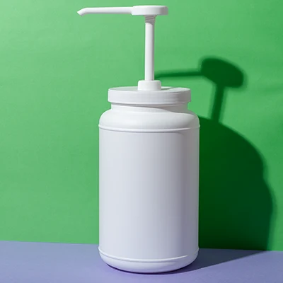 UKR30 - 30ml sauce dispenser pump with 3000ml pe bottle
