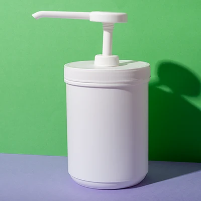 UKR30 - sauce dispenser pump 15ml with 1250ml pe bottle
