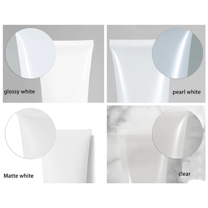 white cosmetic tube - 3