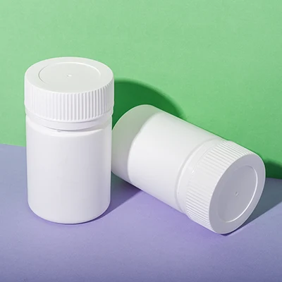 white hdpe plastic 150cc packer bottle for supplement - 6