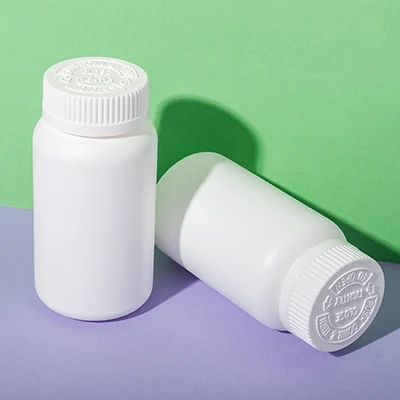 white hdpe plastic 170cc packer bottle for supplement - 6