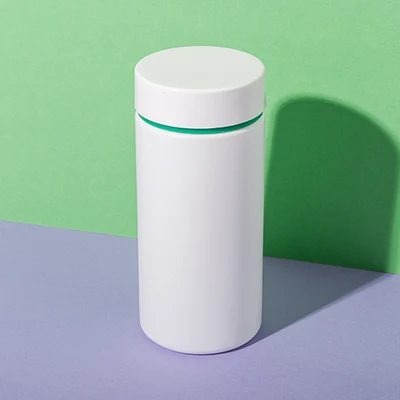 white HDPE plastic 200cc vitamin a bottle - 7